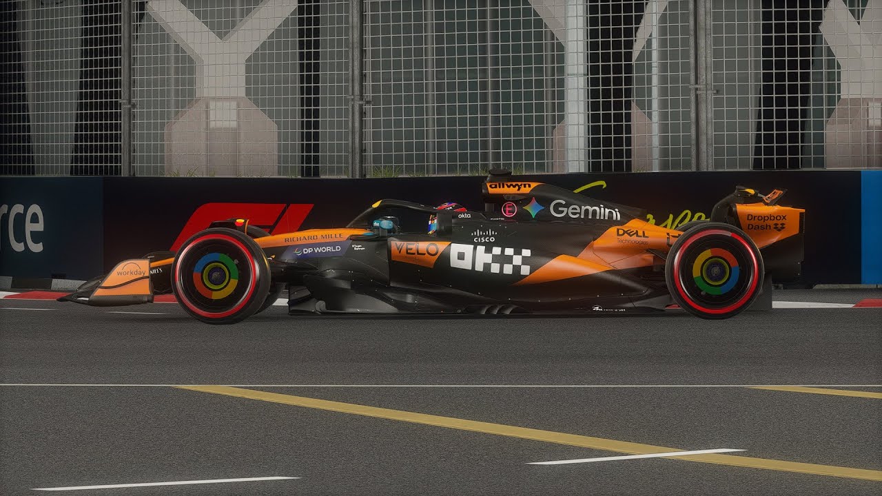 Trying to beat the Singapore GP pole lap | Oscar Piastri MCL 39 Assetto Corsa