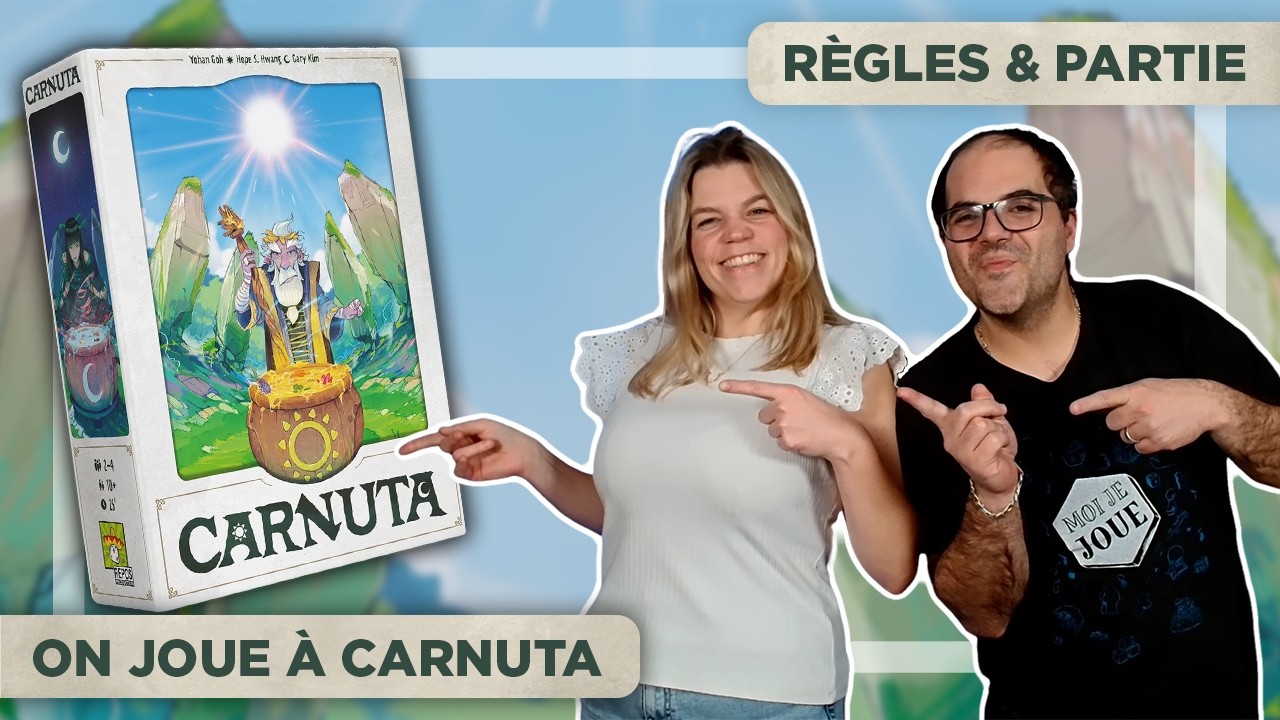 ON JOUE À CARNUTA ! Règles + Partie + Avis | Jeu de Société Repos Production