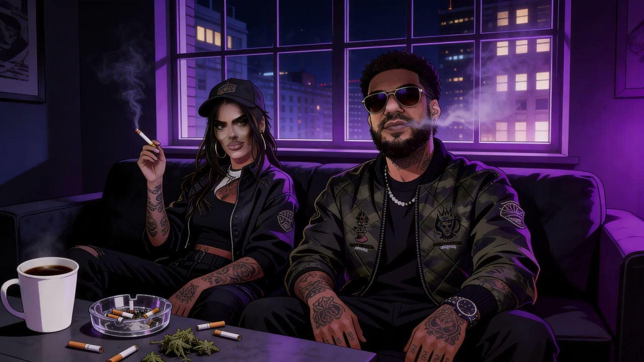 👉 Late Night 420 Vibes Playlist ✨ Bluesy Hip-Hop • Chill Rap • Urban Mood | UrbanStoner