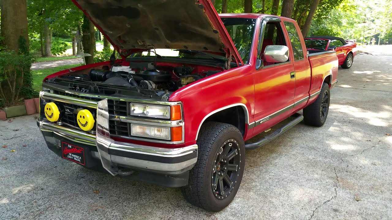 My 1990 Chevrolet K1500 Complete Air Conditioning Project and Cooling Fan Upgrade after the fact...