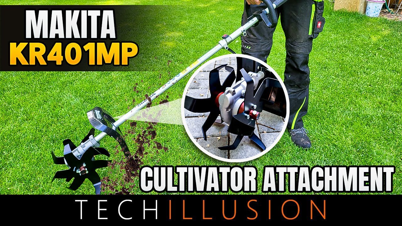 🔥Насадка-культиватор MAKITA KR401MP😨🤨 Тест насадки-культиватора KR400MP и KR401MP
