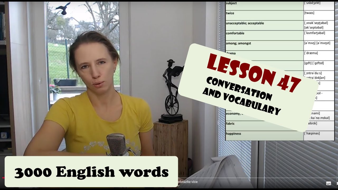 Lesson 47, another 30 words. We have gone through 1410 words already. Great achievement! Congrats!
