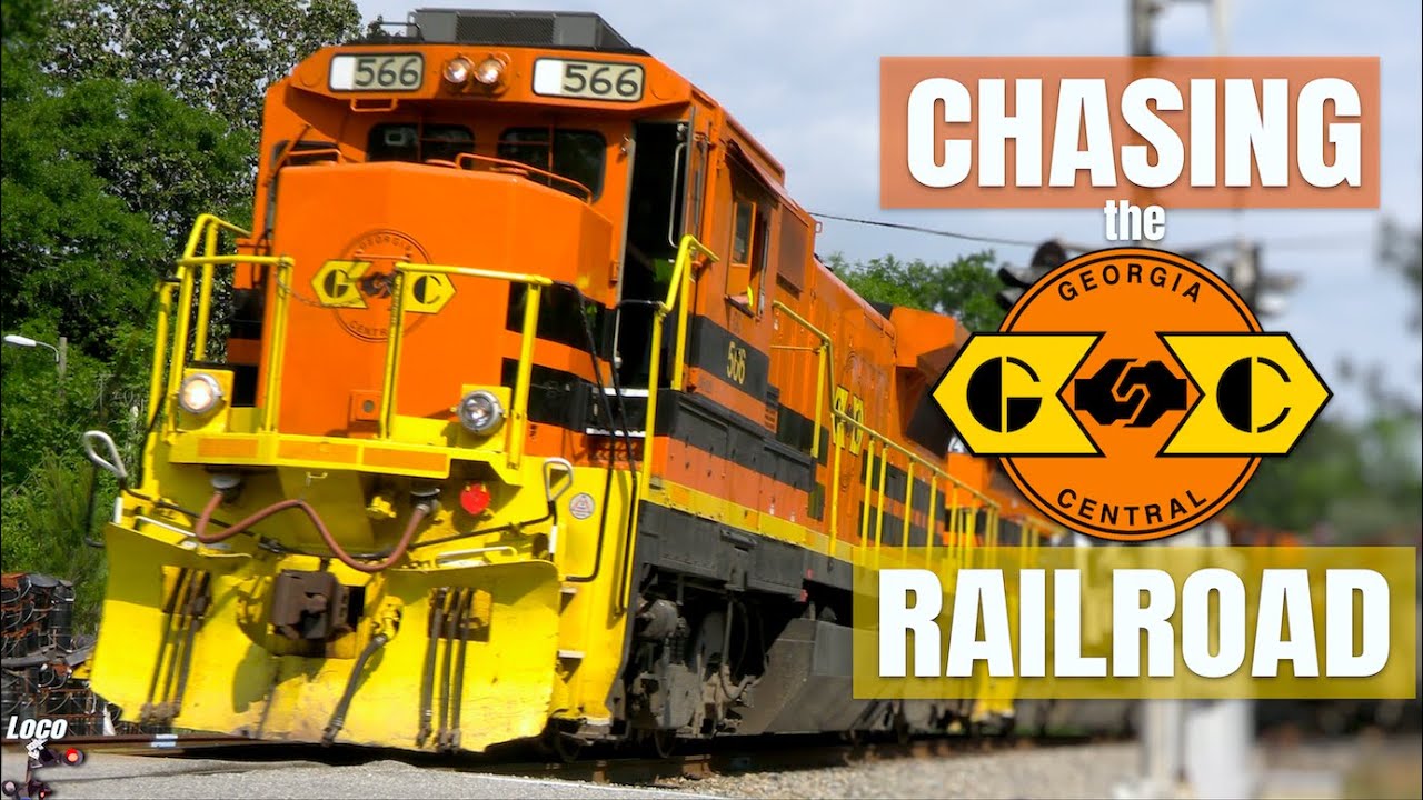 The Great Chase of the Georgia Central Railroad.