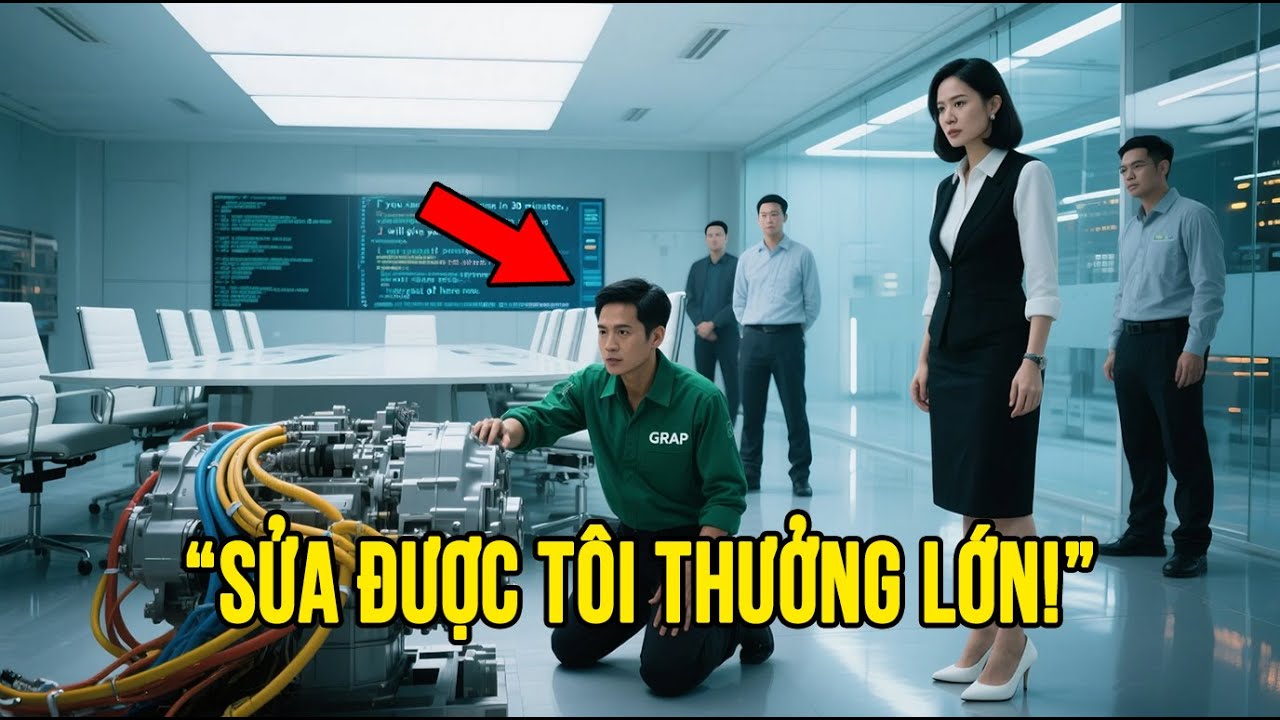 “Sửa Được Tôi Thưởng Lớn!” Nữ Tỷ Phú Thách Anh Xe Ôm — 30 Phút Sau, Ai Cũng Đứng Hình!