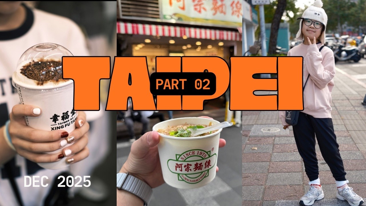Taipei Part 2 here! We go to Ximending district and Zhongshan district