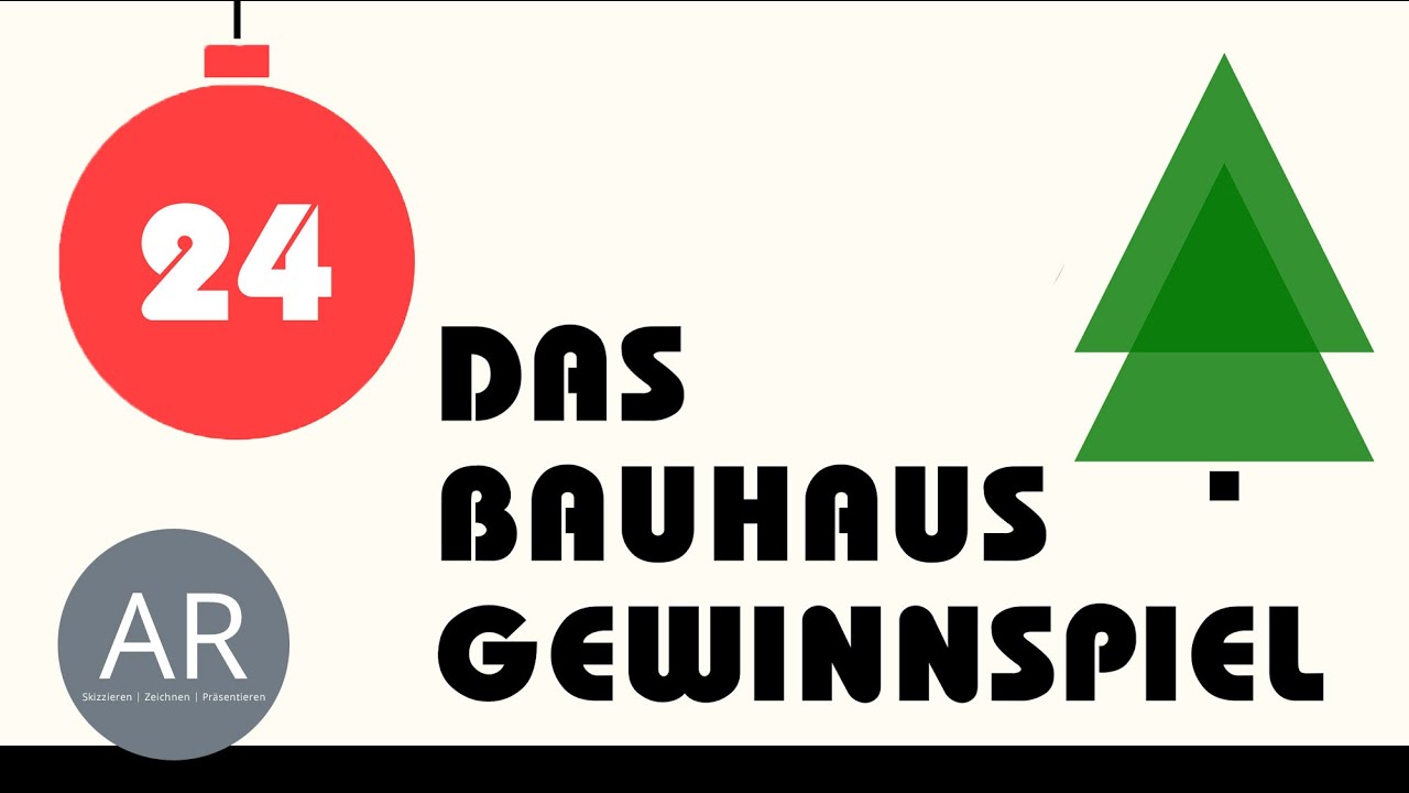 Das Bauhaus-Gewinnspiel – Eileen Gray Portrait. Einfach zeichnen lernen mit Akademie Ruhr