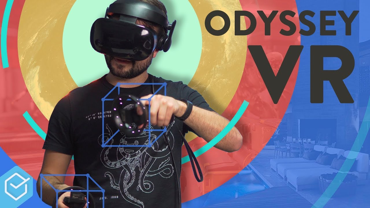 SAMSUNG ODYSSEY HMD foi o melhor VR que usei! | Análise