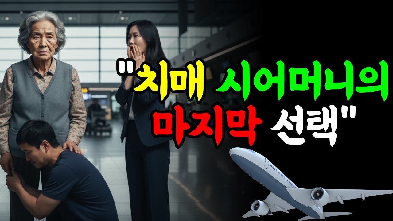 치매 엄마 몰래 여행간 아들부부