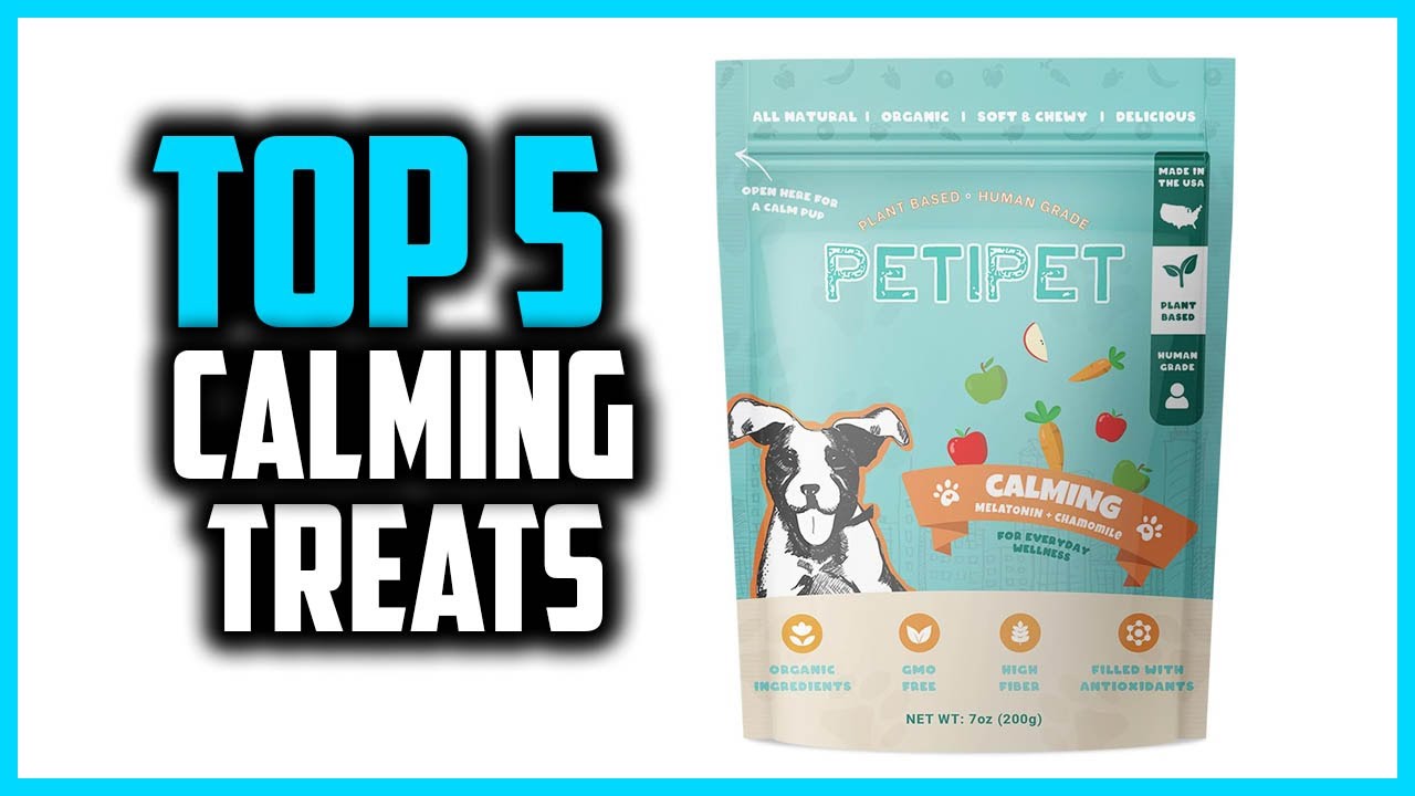✅Top 5 Best Calming Treats For Dogs in 2025