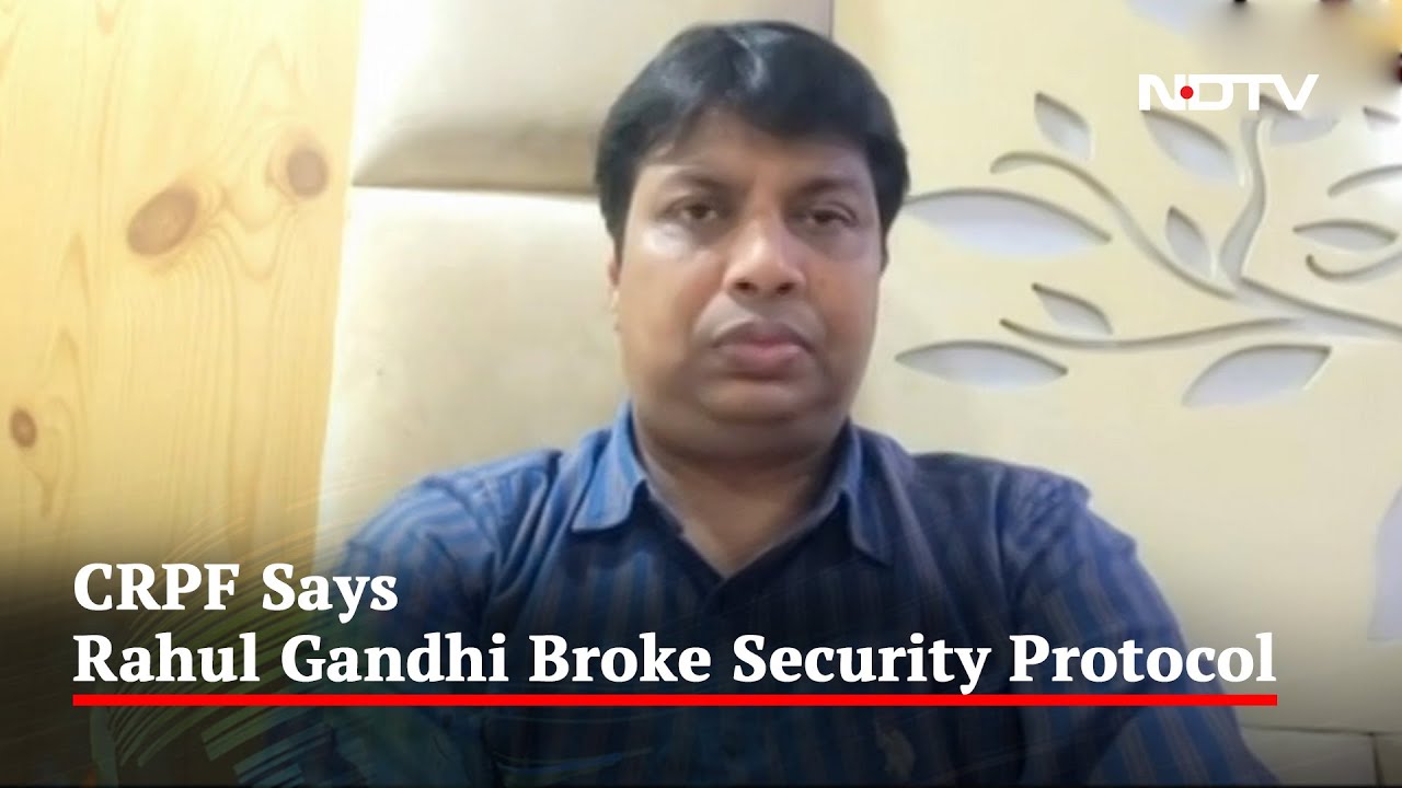 &ldquo;Delhi Police Has No Response&rdquo;: Congress On Rahul Gandhi Security | Breaking Views