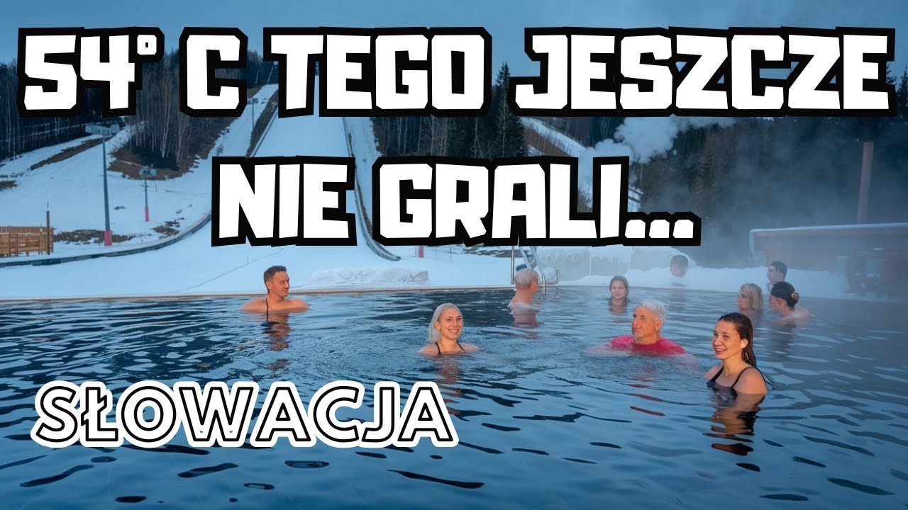 Najlepsza zimowa przygoda. Pusty stok i 54°C w Termach🔥 ORAVICE