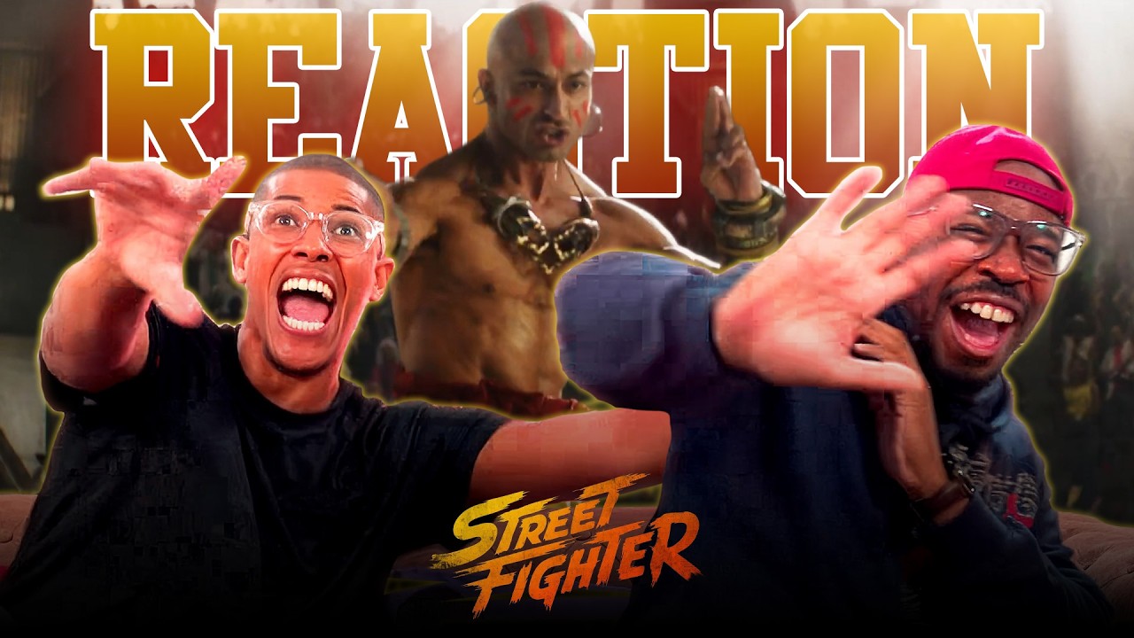 РЕАКЦИЯ на новый трейлер Street Fighter!!