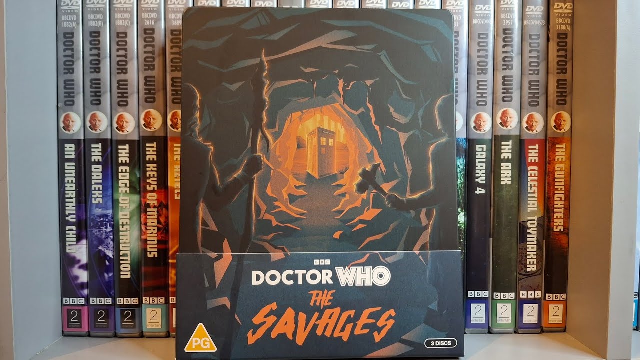 Doctor Who The Savages Steelbook - Unboxing & Review