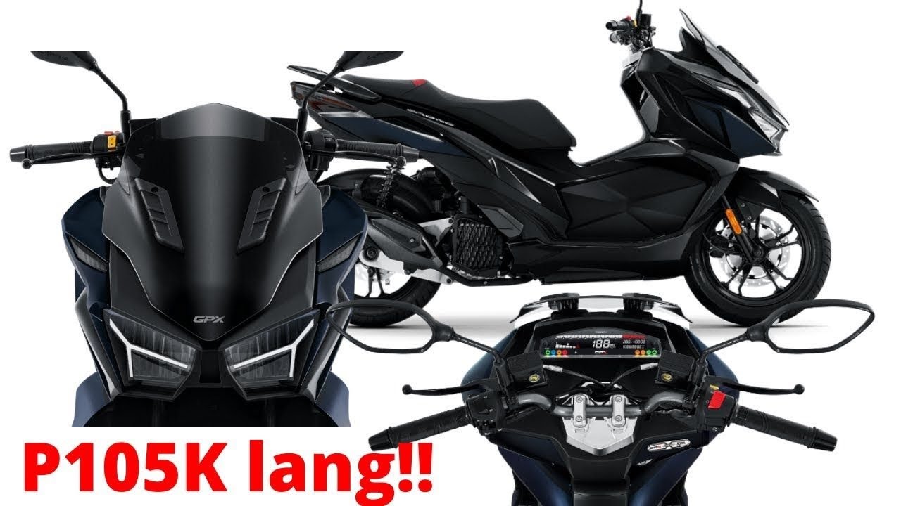 2021 GPX Drone 150 scooter launched in Thailand