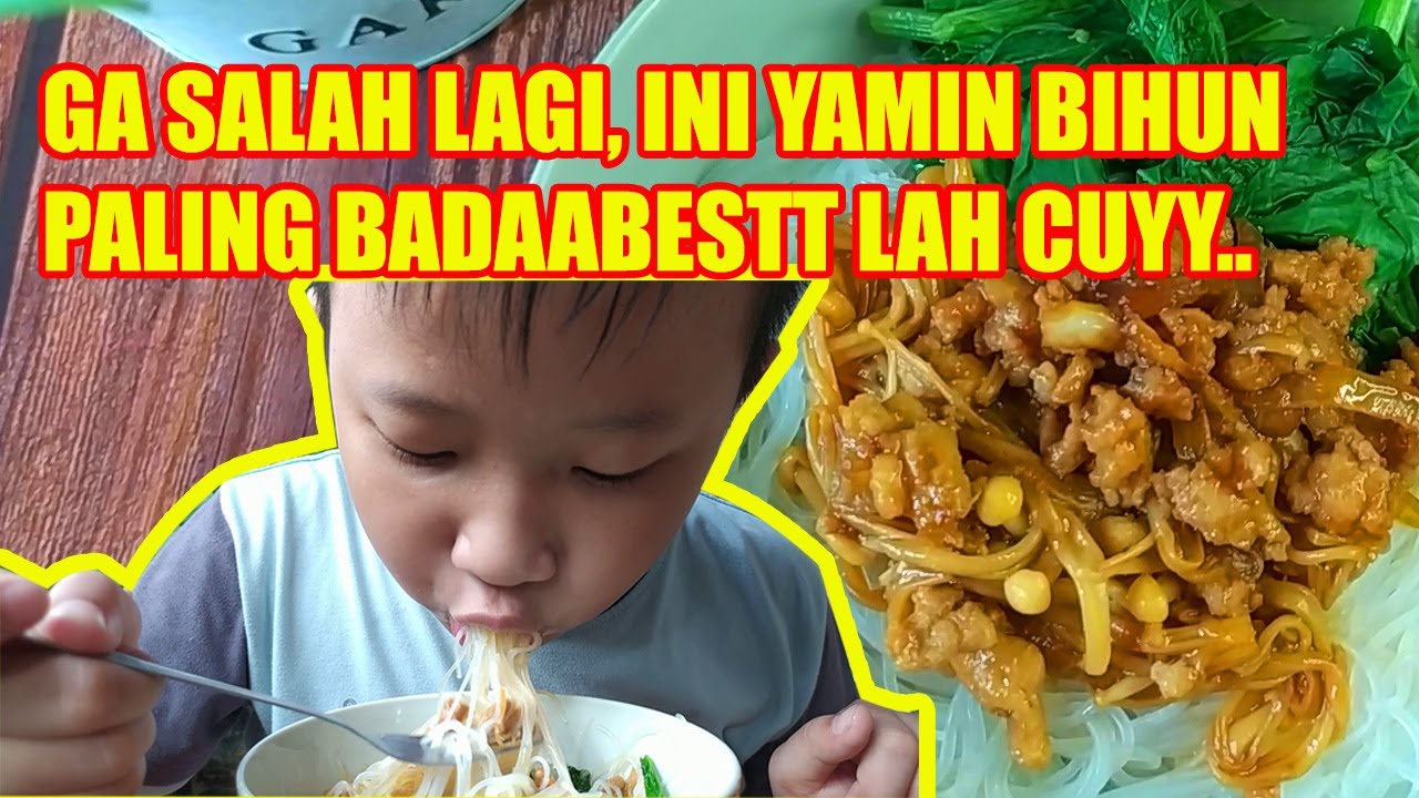 MUST TRY RAHASIA RESEP YAMIN BIHUN MANTUL PISAN GAESS | RESEP YAMIN BIHUN