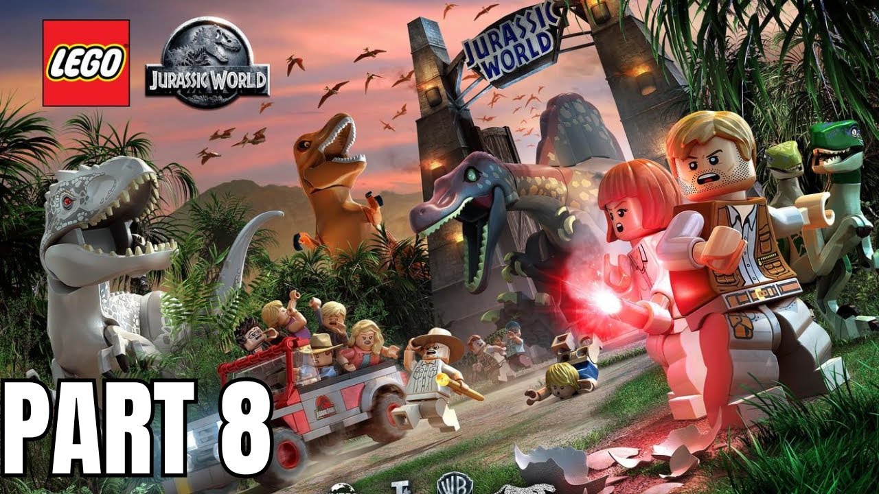 Lego Jurassic World | The Hunted | Part 8 (Lost World)