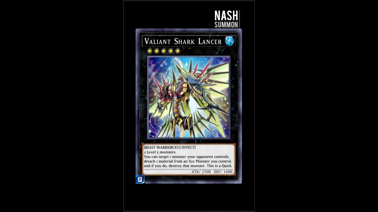 Yu-Gi-Oh! Duel Links - Nash x Valiant Shark Lancer
