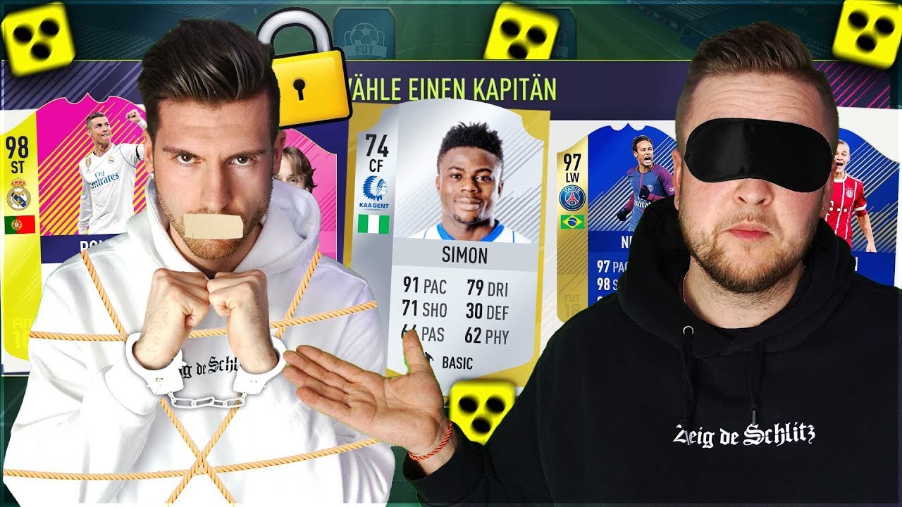 FIFA 18:Wer wird an seinen Stuhl GEFESSELT ? Blind Draft Battle !