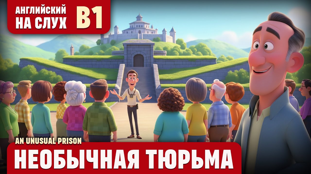 Необычная тюрьма. Весёлый рассказ (уровень B1). Английский на слух.