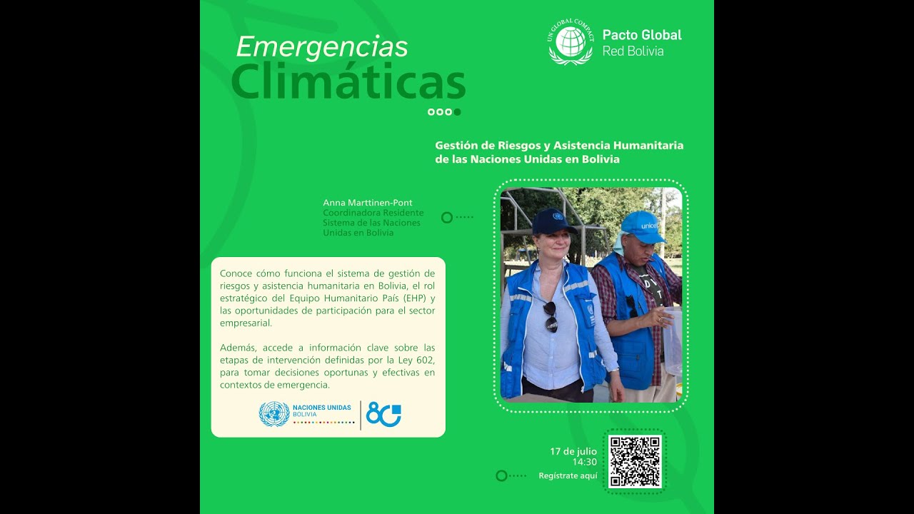 Gesti&oacute;n de Riesgos y Asistencia Humanitaria de las Naciones Unidas en Bolivia