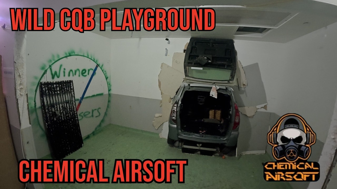 INTENSE CQB in an Abandoned Factory! MTW-9 ☣️ | Chemical Airsoft