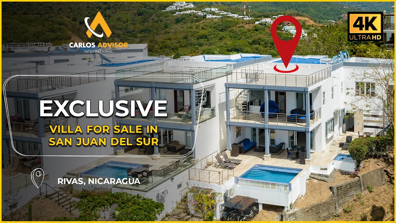 🌟 Exclusive Oceanview Villa For Sale at Pacific Marlin, San Juan del Sur | Nicaragua Real Estate