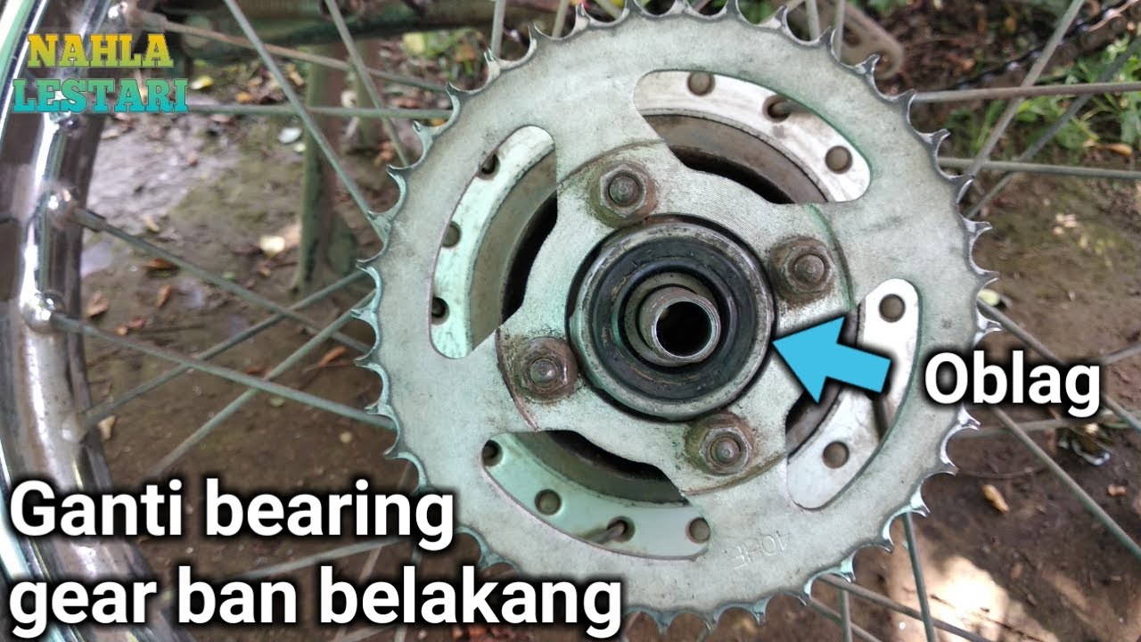 Cara Ganti Bearing Gear Belakang Supra X | Nahla Lestari