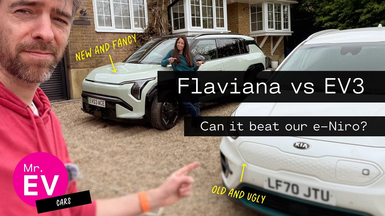 Kia EV3 vs e-Niro: EV3 gets the Flaviana treatment