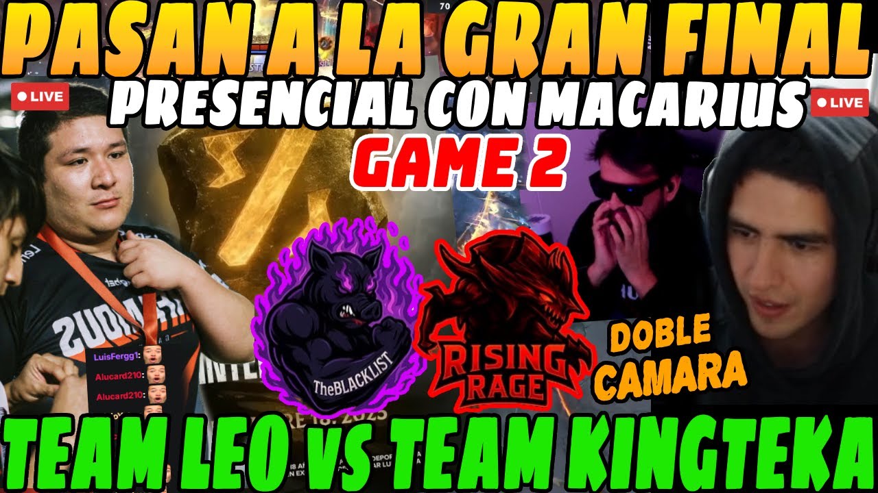 😲PASAN a la GRAN FINAL PRESENCIAL de ZEEINTERNACIONAL 2, GAME 2, Team KINGTEKA vs Team LEOSTYLE😲
