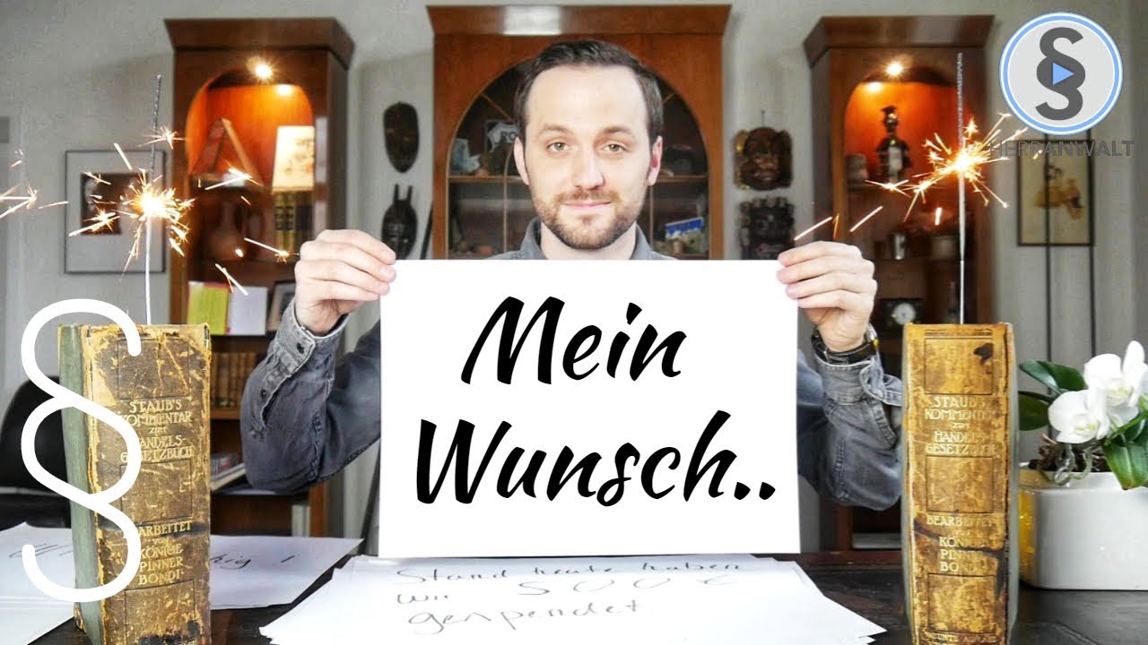 Mein Wunsch | Herr Anwalt