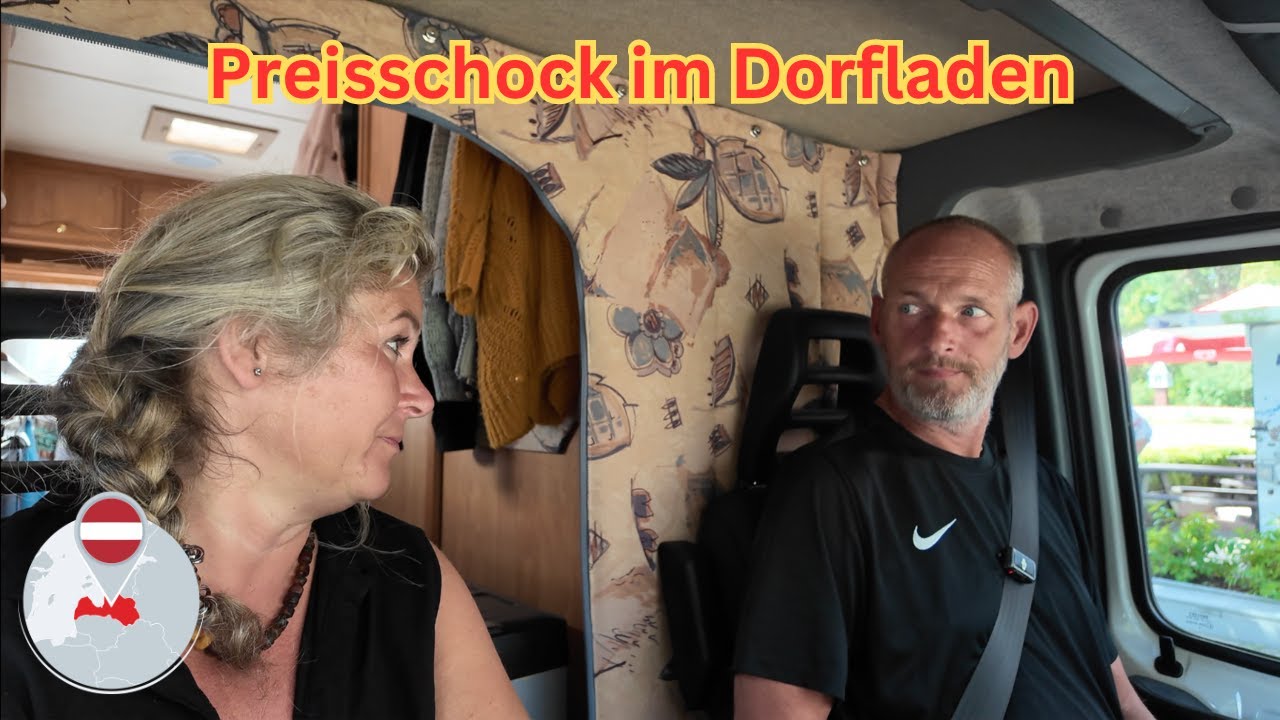 Lettland 🇱🇻 mit dem Wohnmobil 🚐 | PREISSCHOCK im Dorfladen 😱