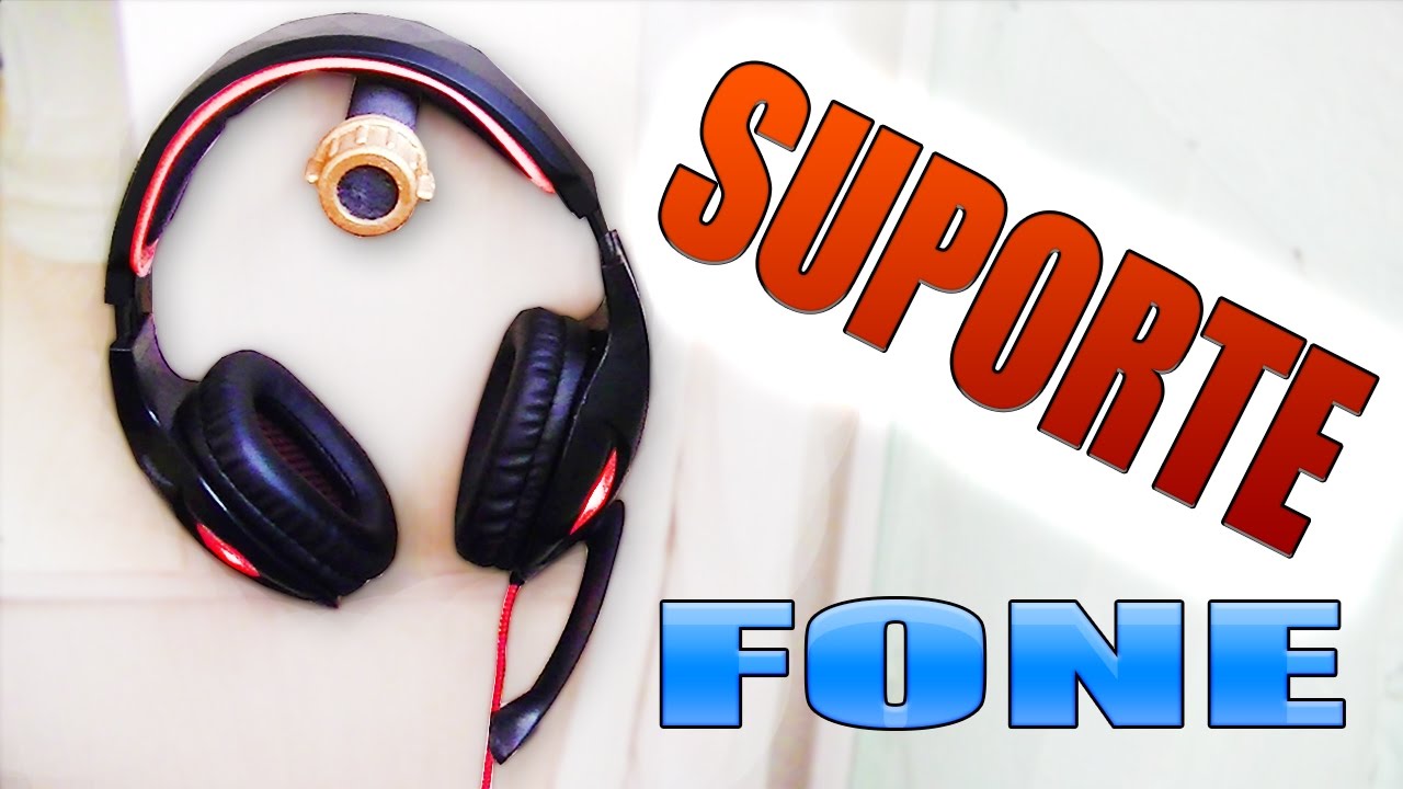 Como Fazer um Suporte para HEADSET / FONE DE OUVIDO
