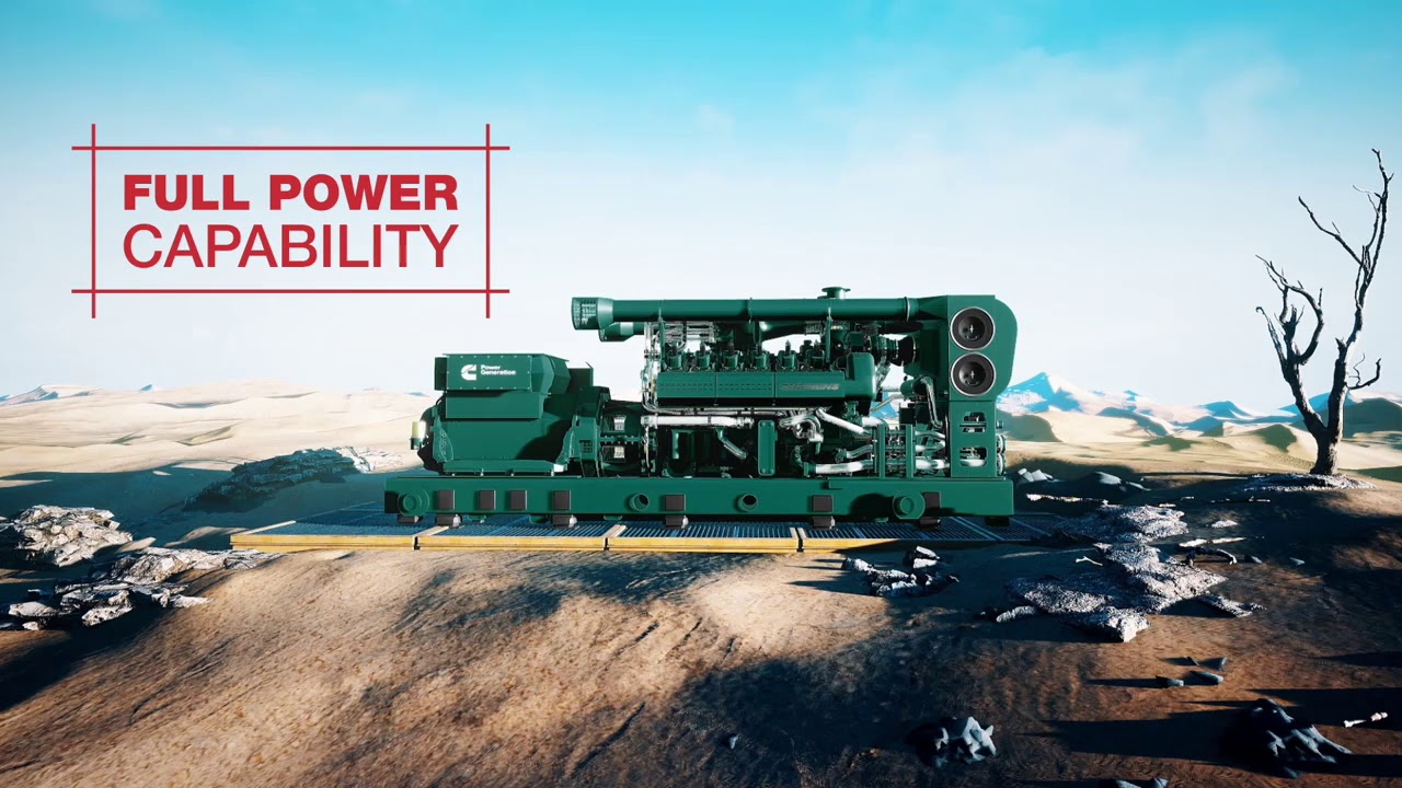 Cummins HSK78G Natural Gas Generator