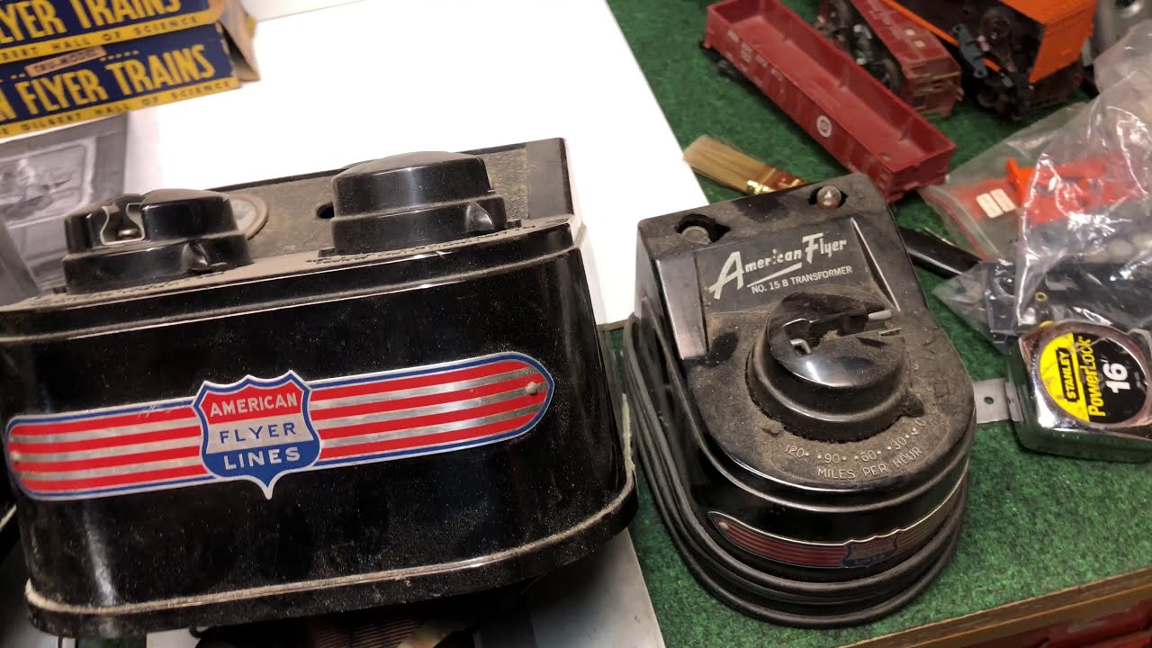 Repairing an American Flyer 30B Transformer in Preparation for the New Layout.