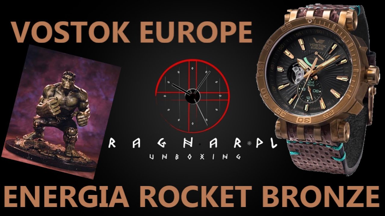 Vostok Europe Energia Rocket Bronze Automatic - Waga Super Ciężka. Odpakowanie, recenzja, przymiarka