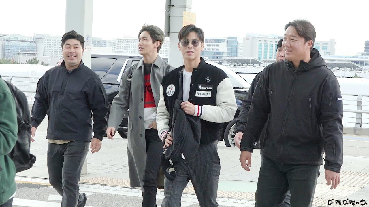 윤호, 181018 인천공항 출국 (유노윤호, Yunho, ユンホ)