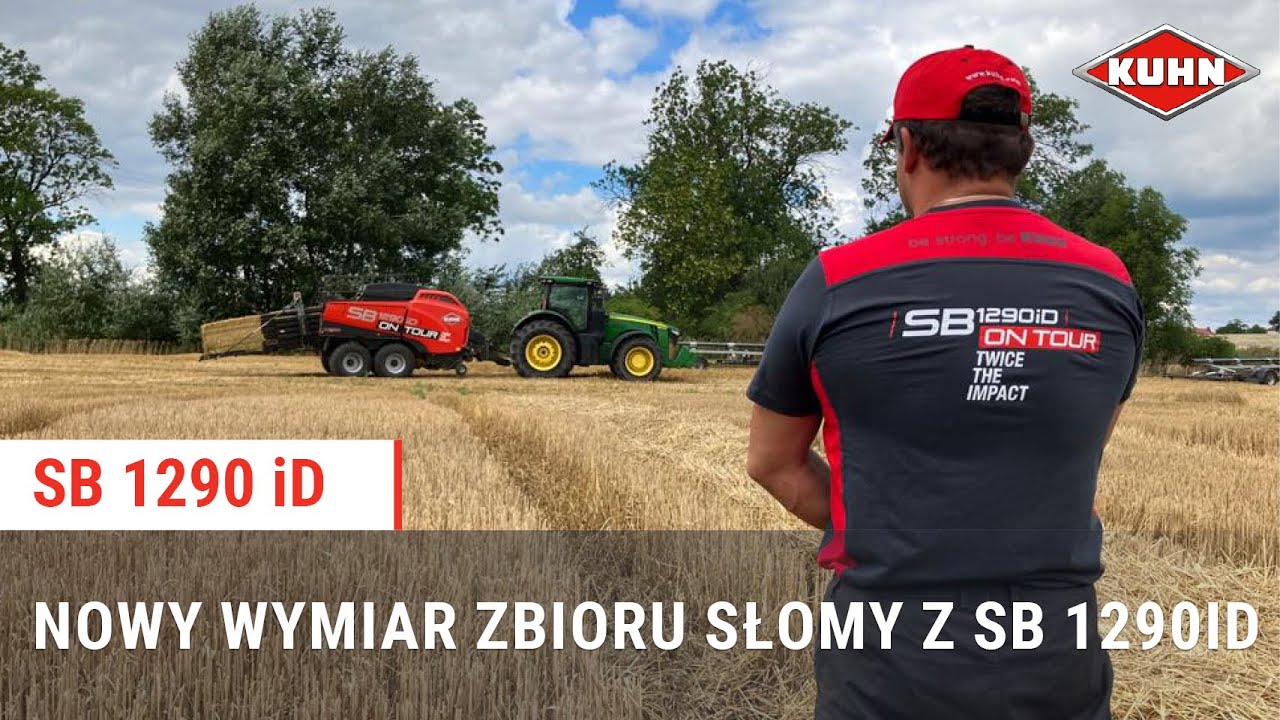 Nowy wymiar zbioru słomy z prasą wielkogabarytową SB 1290iD 😎
