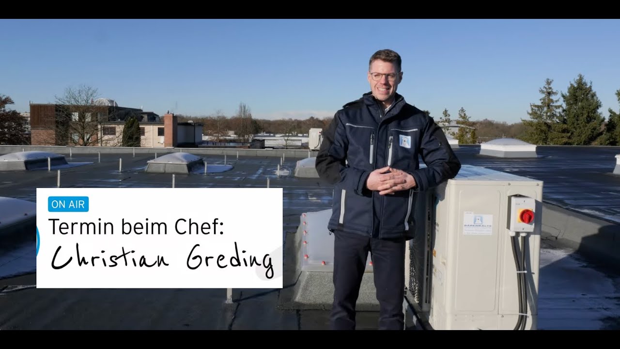 Termin beim Chef: Wie Bärenkälte Klima, Handwerk und Ausbildung verbindet