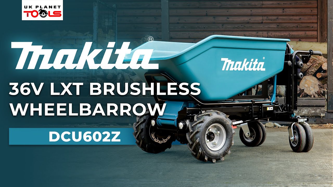 Makita DCU602Z 36V LXT Cordless Wheelbarrow