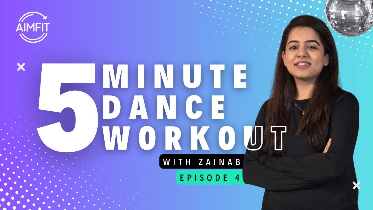 5 Minute Dance Workout with Zainab | Episode 4 | Sapphire & Jennie Dance Cardio