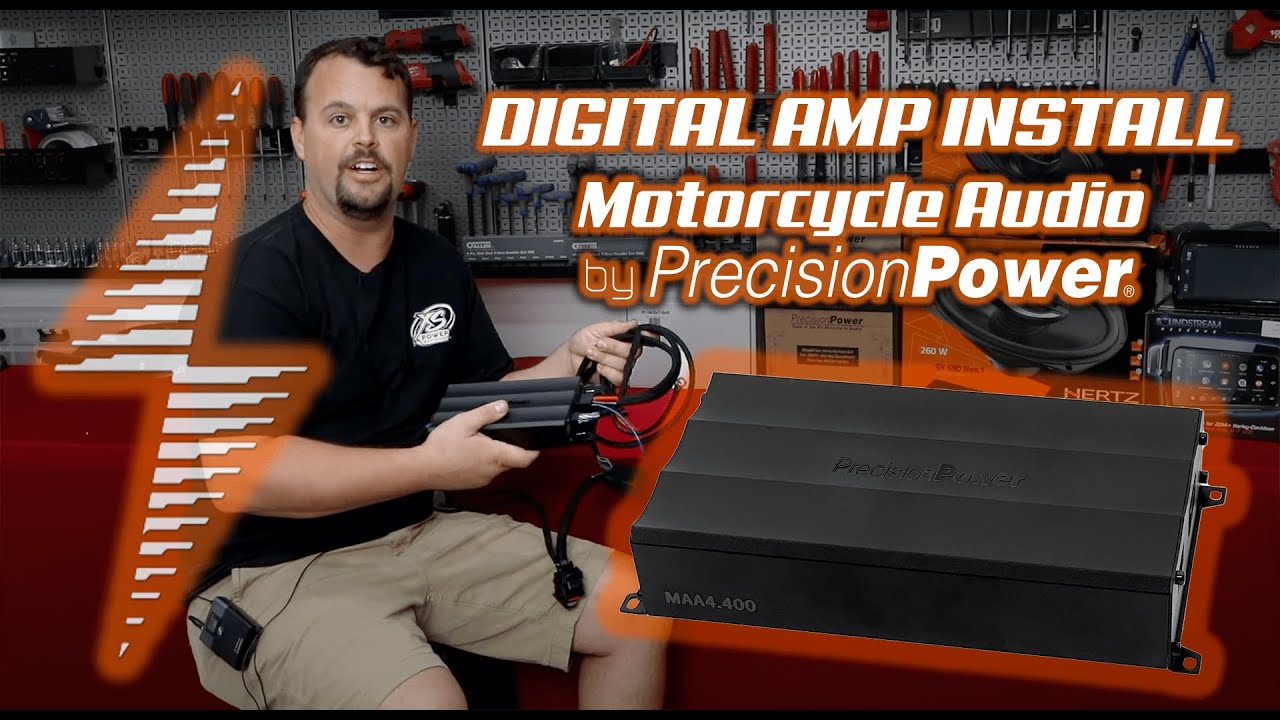 MAA4.400 Motorcycle Amplifier Review and Install / Jay Bradshaw
