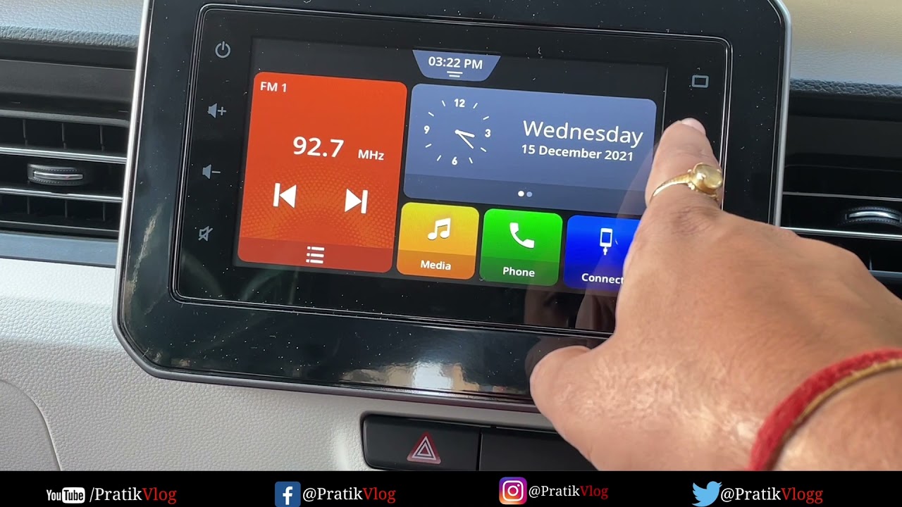 Ignis Zeta Music System Full setting  | Radio | Mobile Remote control | Mounted control | Pratik