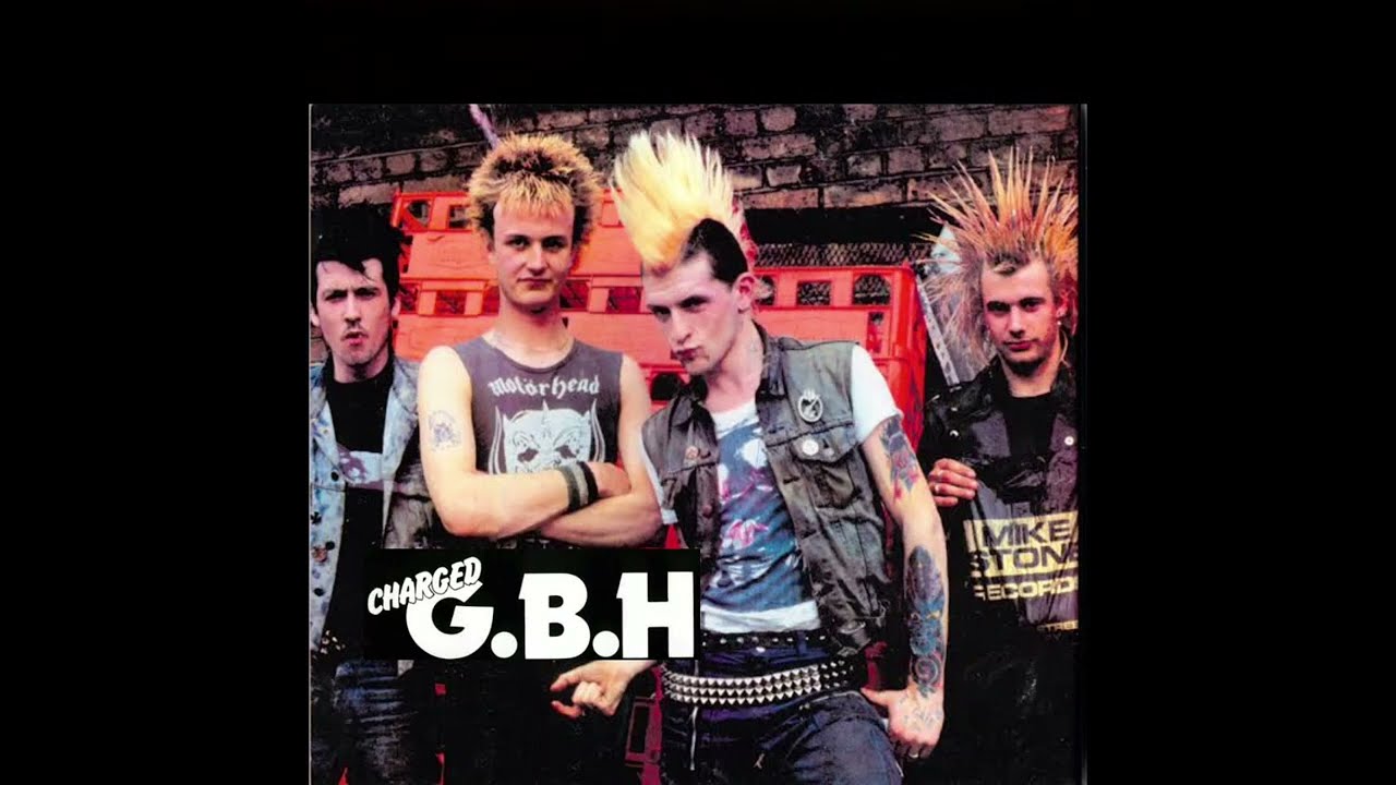Charged G.B.H. Sick Boy + Lyrics (Live 1983)