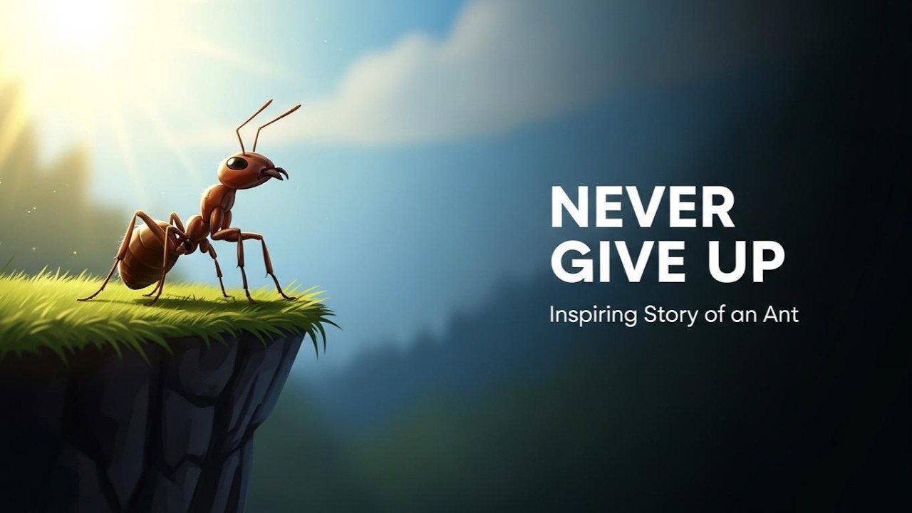 When You Feel Like Giving Up… Watch This (Ant Story)