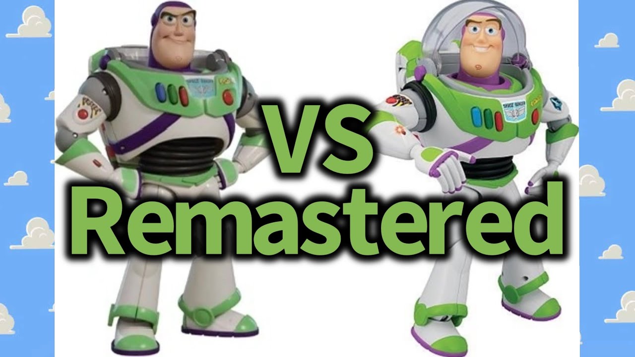Movie Accurate Buzz Lightyear Phrases Movie vs Toys Remastered/Reuploaded