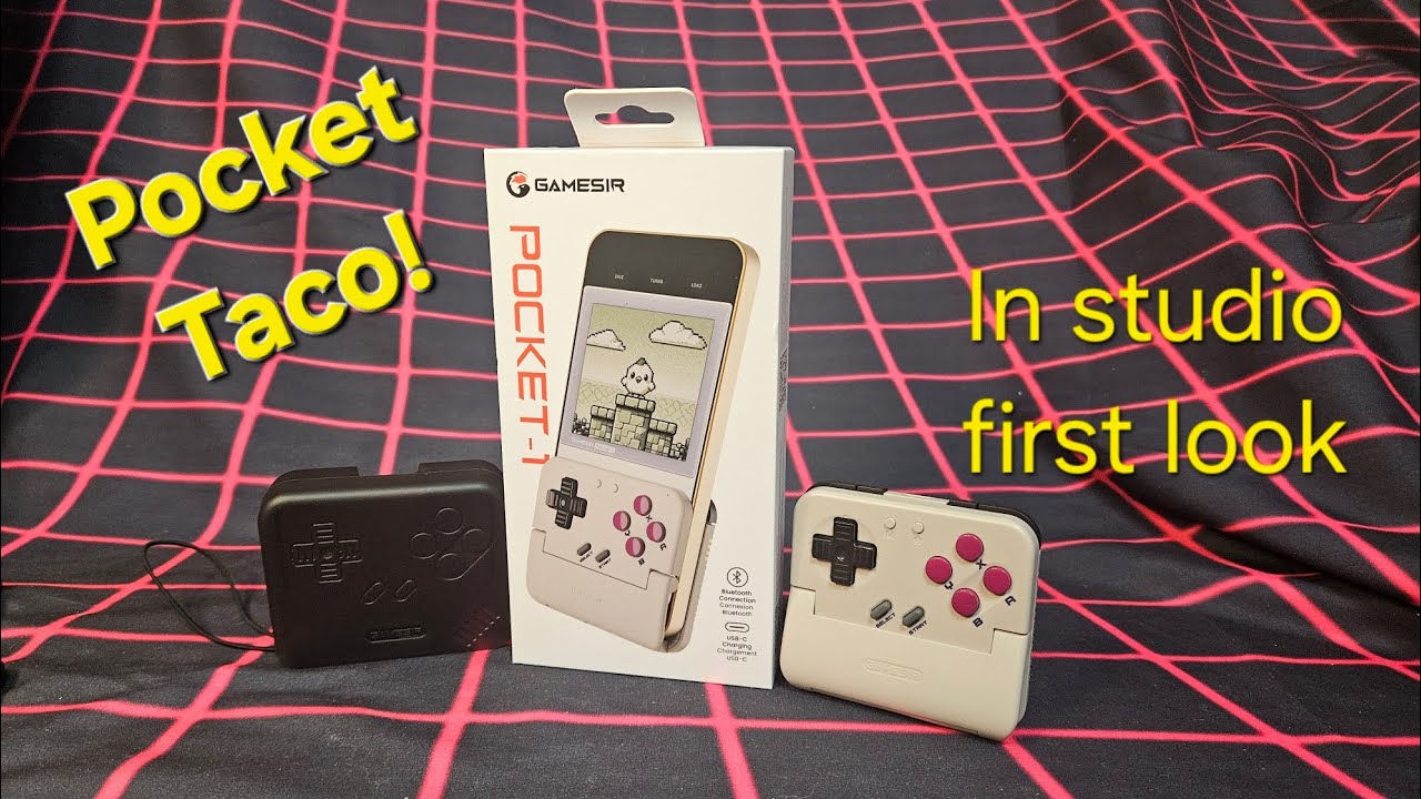 Тестирование и обзор контроллера Gamesir Pocket Taco (Pocket-1)!