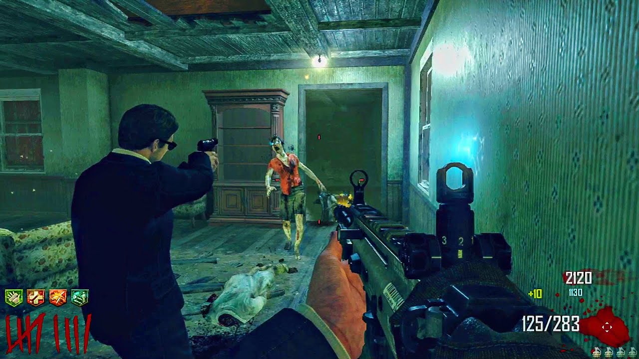 BLACK OPS 2 ZOMBIES: FARM GAMEPLAY! (NO COMMENTARY)