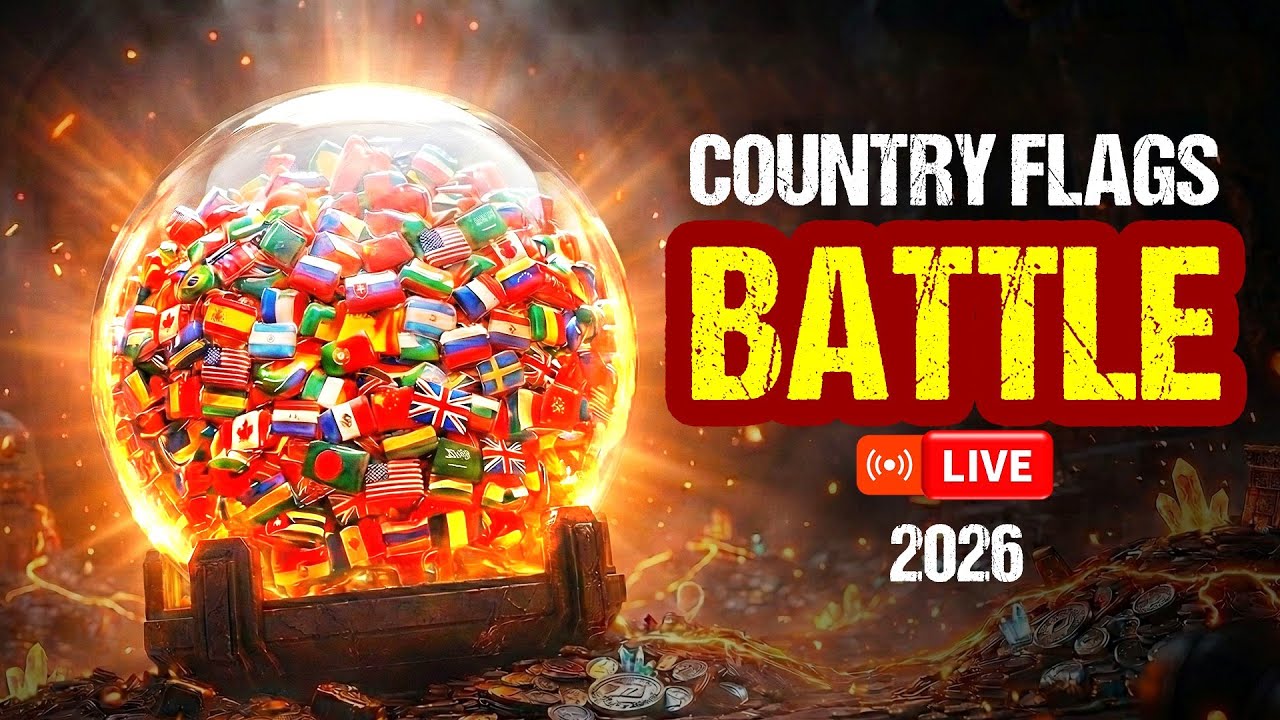 Learn Country Flags - 2026 geography🤩🌍🎵✅ 23.01.2026.