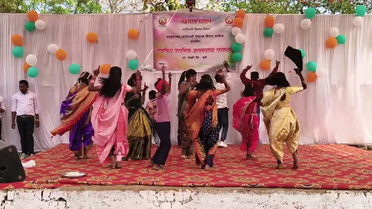 आदिवासी लग्न CHARANMAL school 