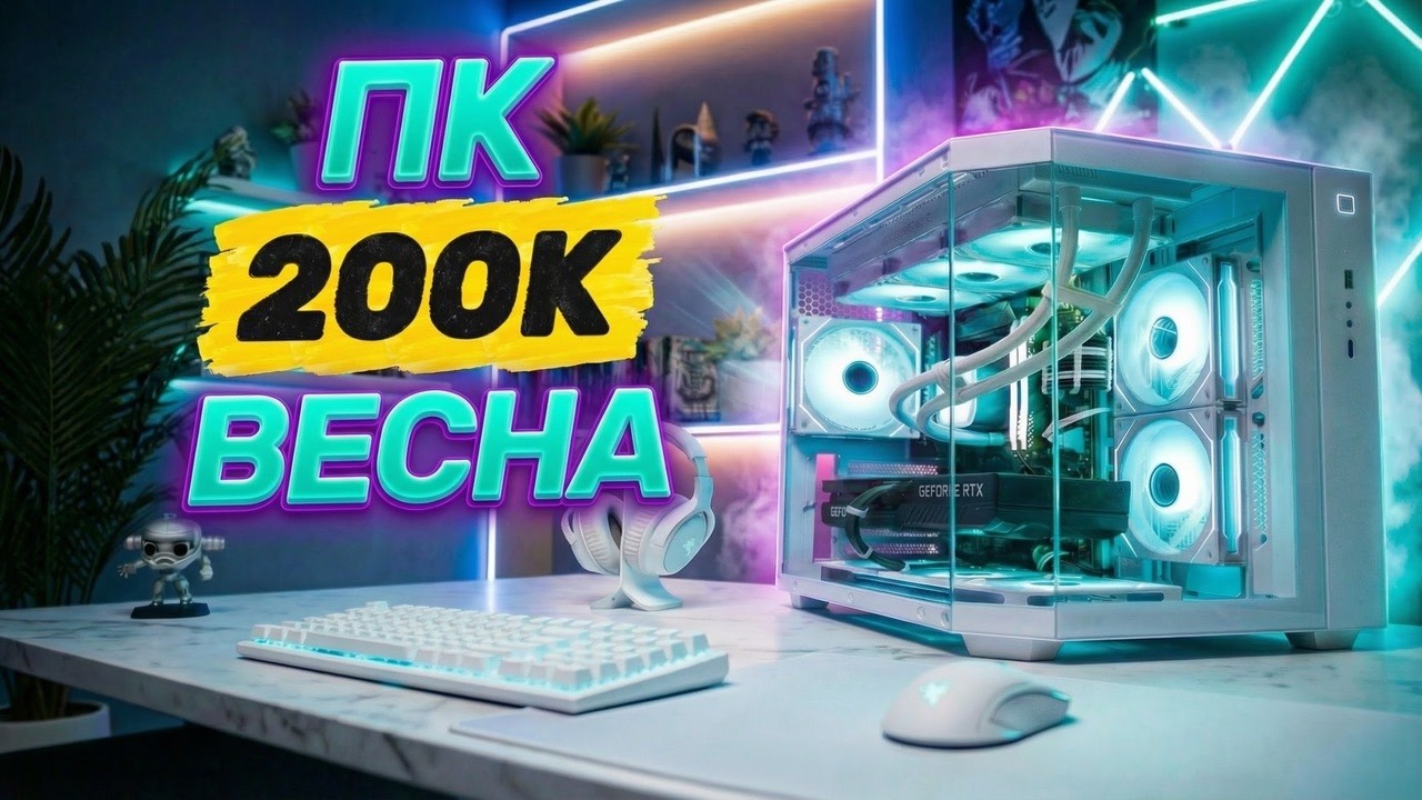 СБОРКА ПК В 2026: ИДЕАЛЬНЫЙ ИГРОВОЙ ПК ЗА 200К